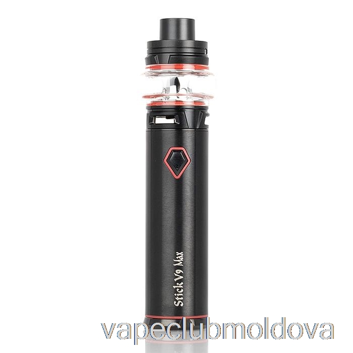 Kit Vape Pod Smok Stick V9 și Stick V9 Max Kit De Pornire 60w V9 Max - Placare Neagră